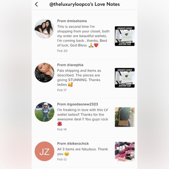 💞 Love Notes and reviews 💞 - Picture 2 of 13